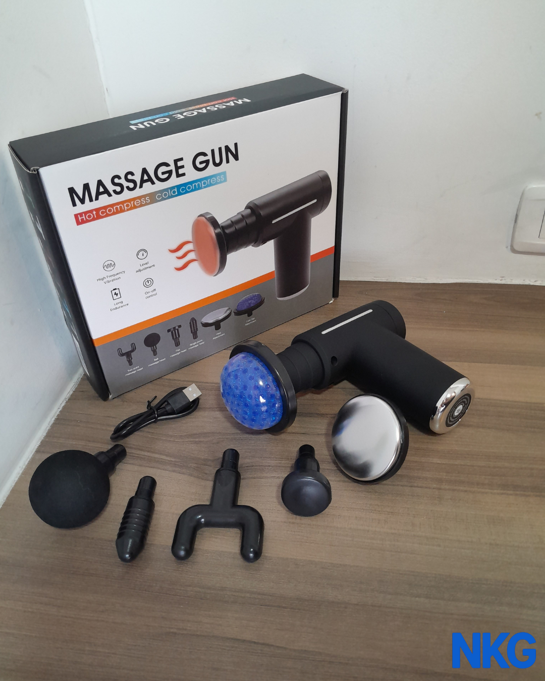 Masajeador Muscular Eléctrico Pistola