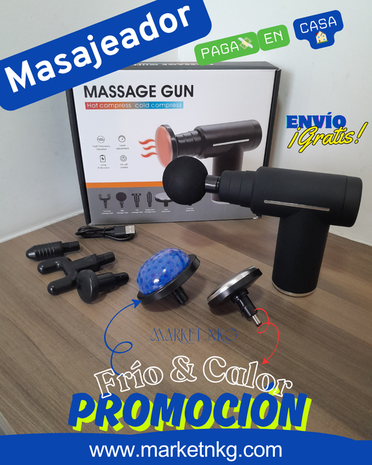Masajeador Muscular Eléctrico Pistola